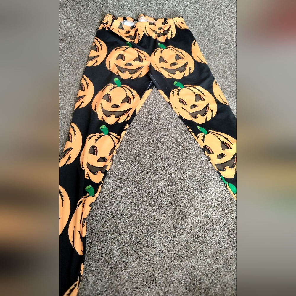 Pumpkin leggings